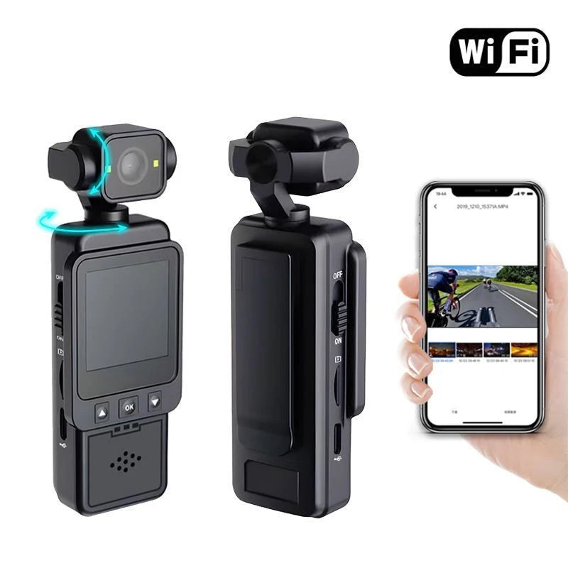 Lenovo 4K Waterproof Action Camera with Dual Screens