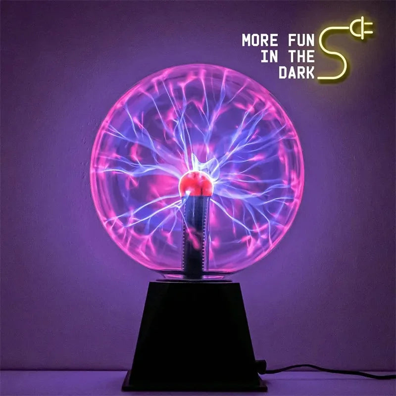 Magic Plasma Ball Lamp - LED Atmosphere Light for Bedroom & Kids Gifts