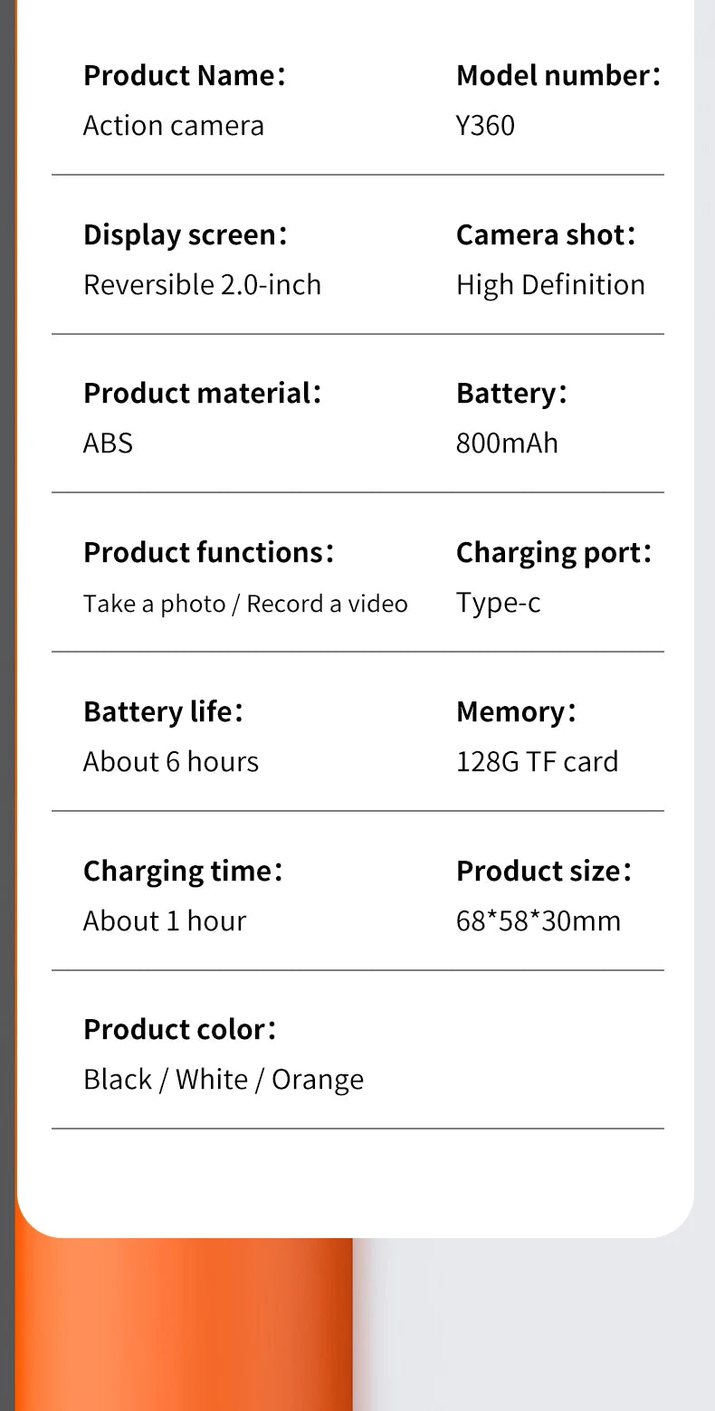 OnePlus 4K Action Camera - Ultra Clear VLOGs & Sports Footage