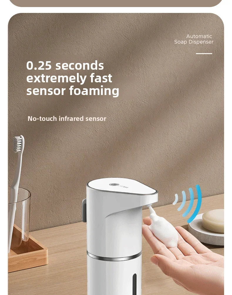 Automatic Sensing Soap Dispenser - Contactless Wall Mounted Frother