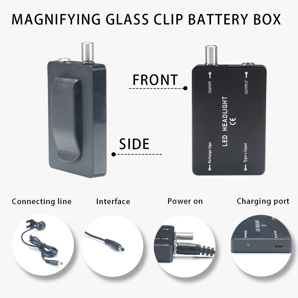 Dentistry Binocular Magnifier 2.5X/3.5X - Ultralight Dental Loupes