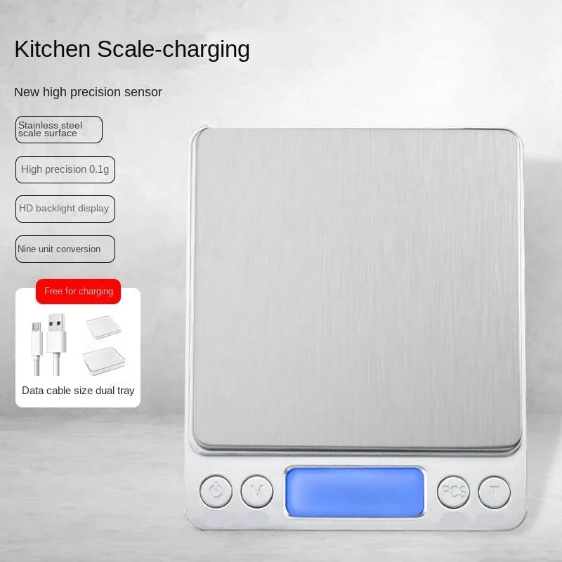 Vabena Digital Kitchen Scale: Precision Coffee & Baking Weighing