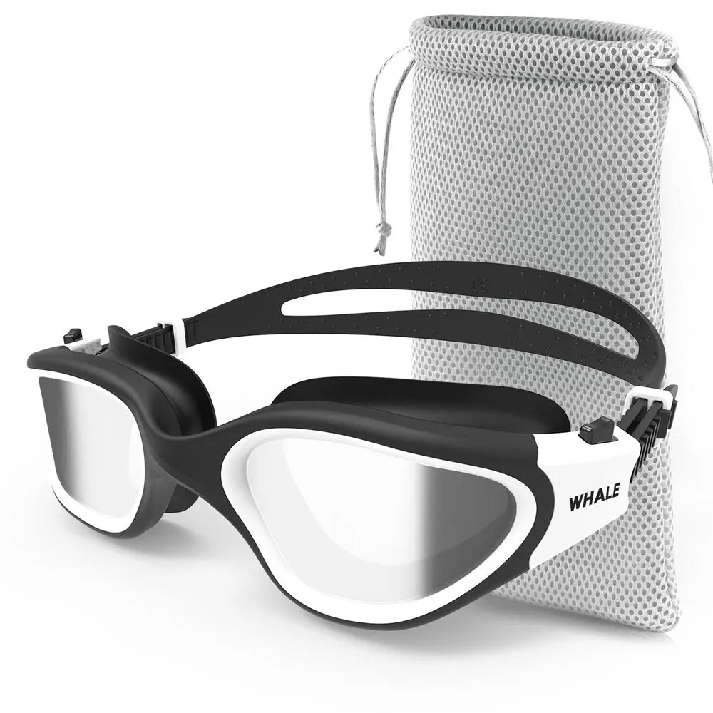 Polarized Swimming Goggles for Adults - Anti-Fog & UV Protection