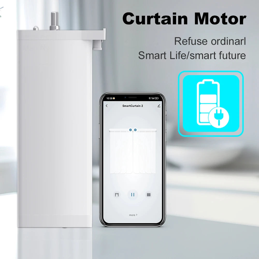 Silent Tuya Smart Curtain Motor | Automated Window Blinds