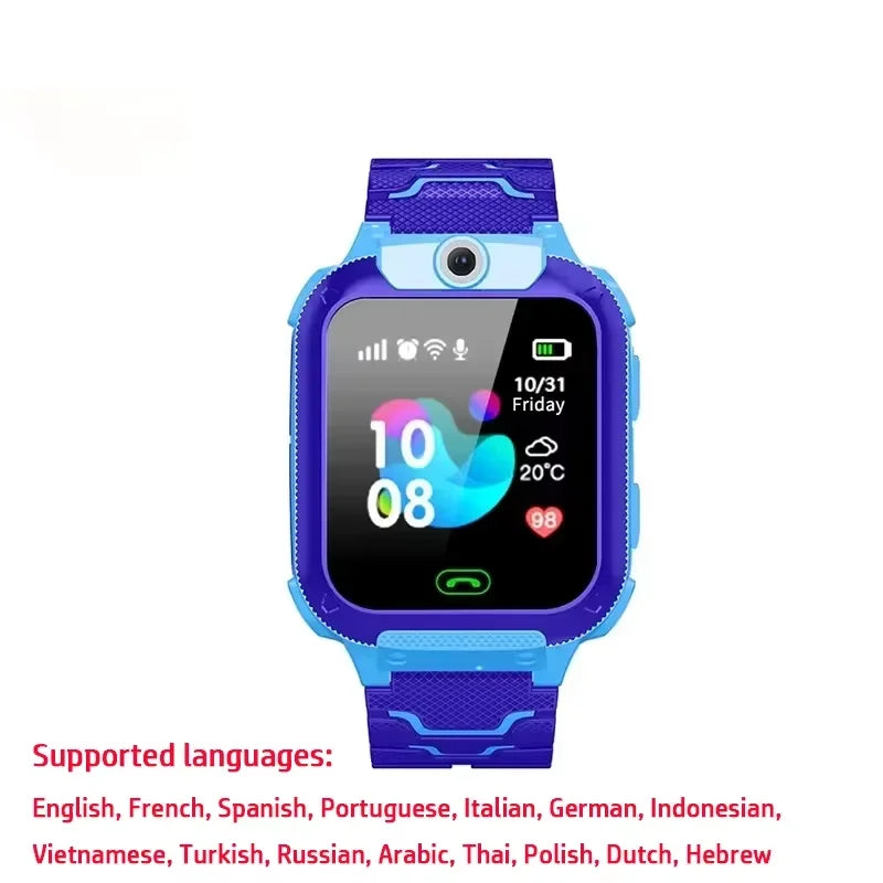 Lenovo 2026 Kids 5G Smartwatch - GPS, SOS, Call, Camera, Waterproof
