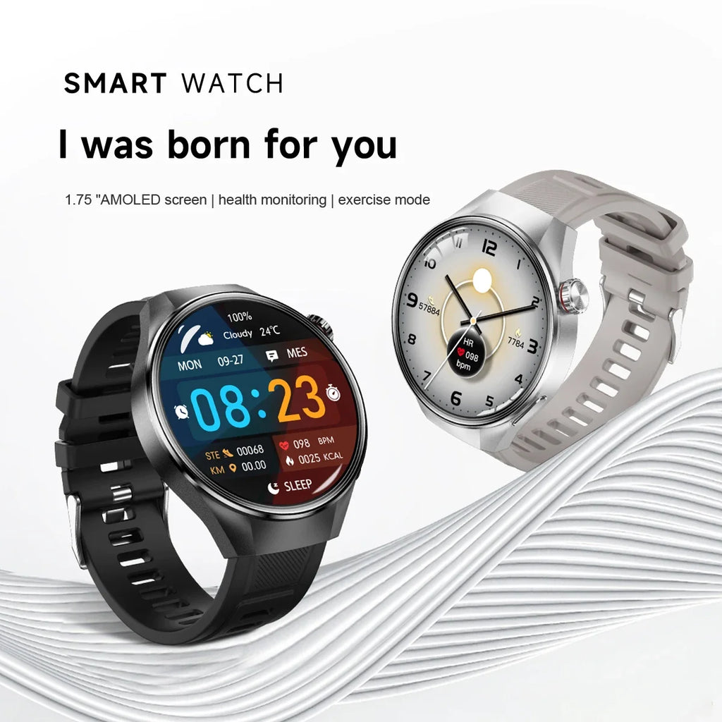 G5 PLUS Smartwatch | 1.75" HD AMOLED, GPS & Fitness Tracker