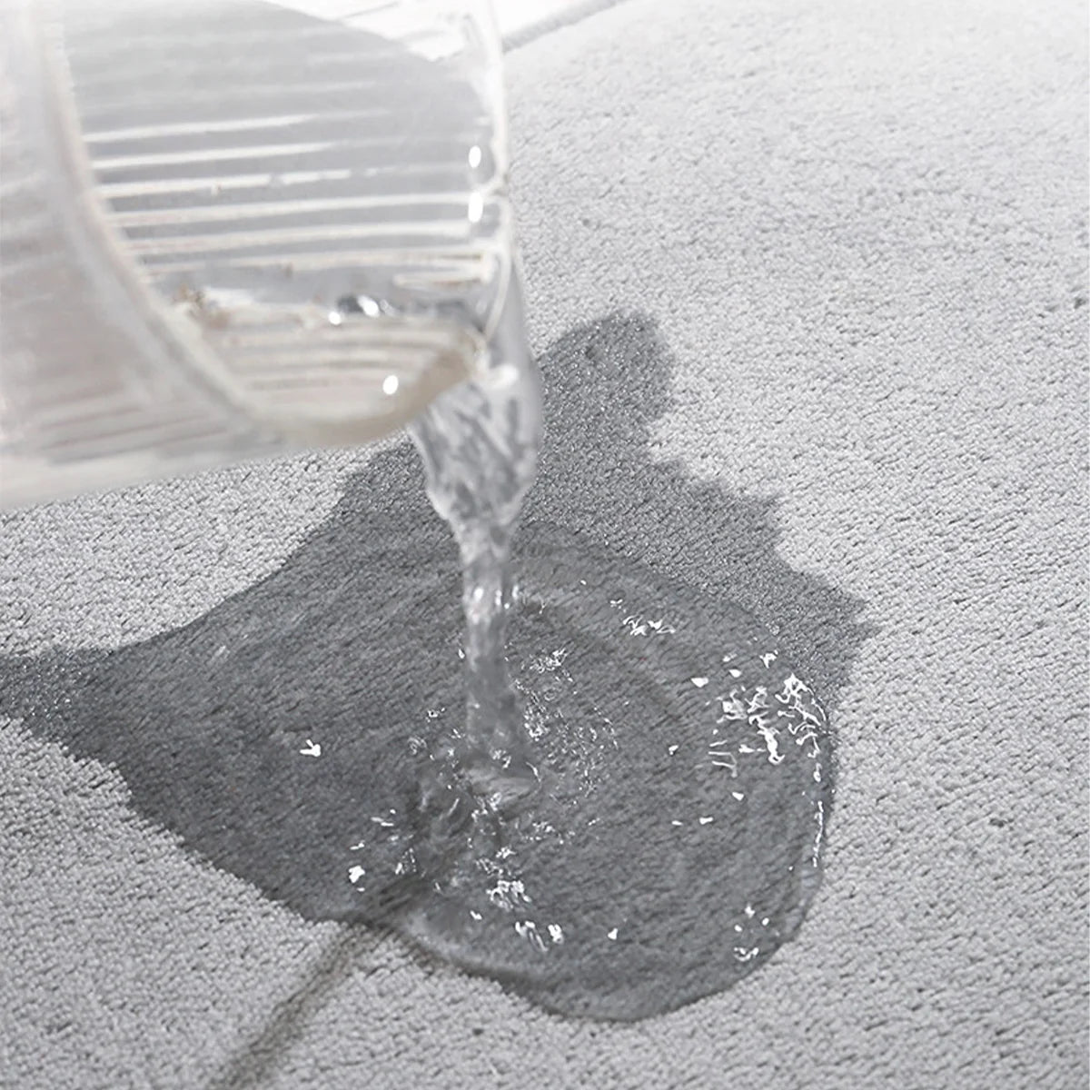 Thickened Flannel Kitchen & Entrance Floor Mats - Absorbent, Non-Slip, Dirt-Resistant