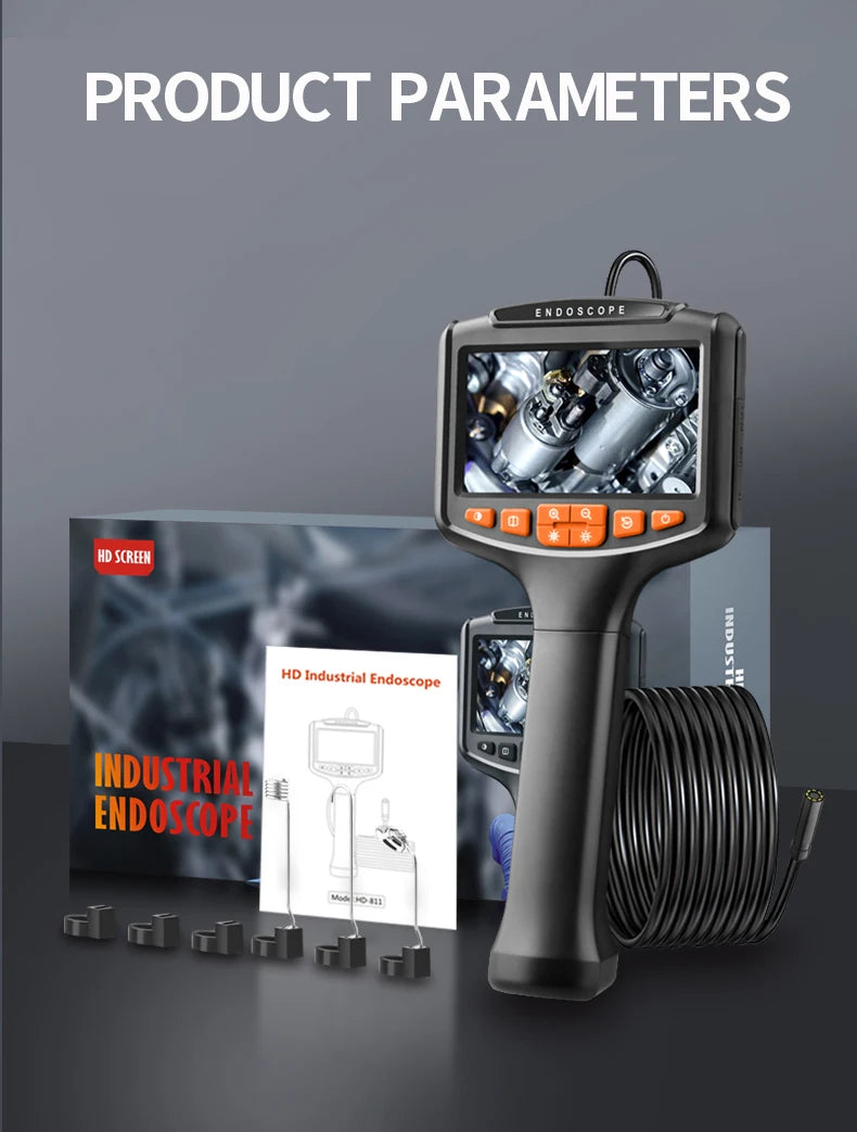 1080p Dual Lens Car Borescope - Automotive Inspection Endoscope Camera