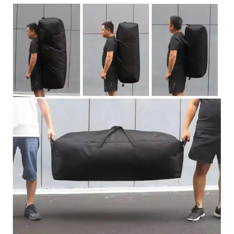 Vabena 1680D Waterproof Heavy-Duty Travel Duffle Bag - Large Storage