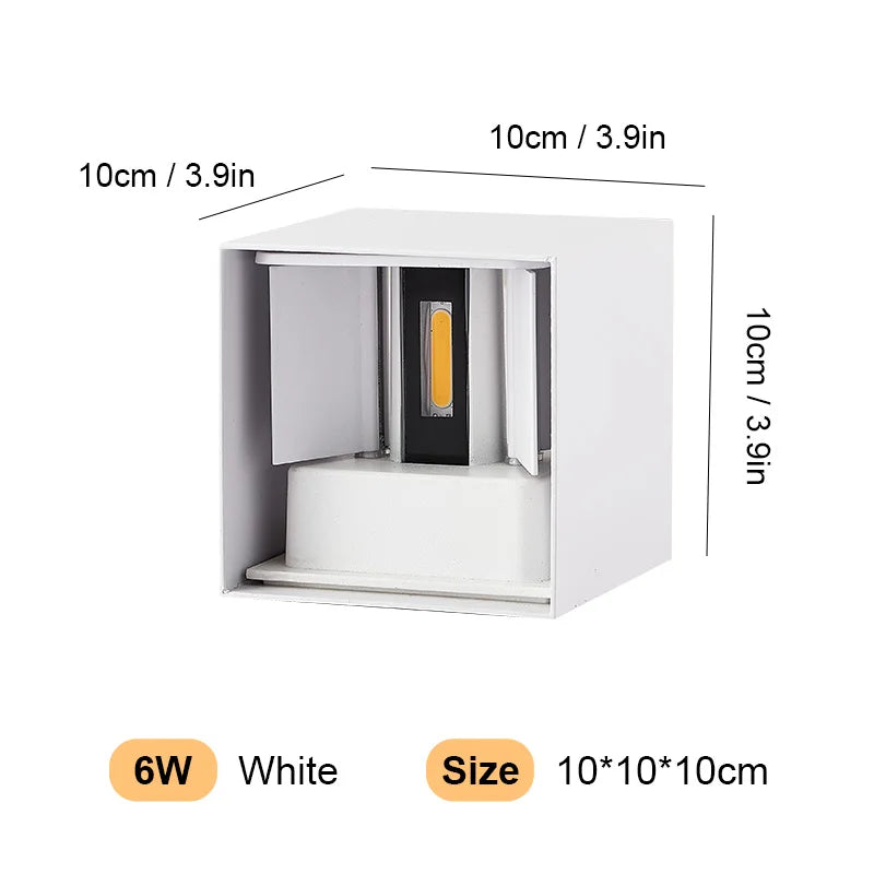 Pumous Dual-Directional Waterproof Outdoor LED Light