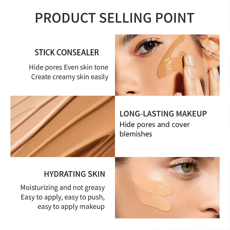 O'CHEAL Dynamic Foundation Stick: Perfect Match, Matte Finish, Blemish Coverage