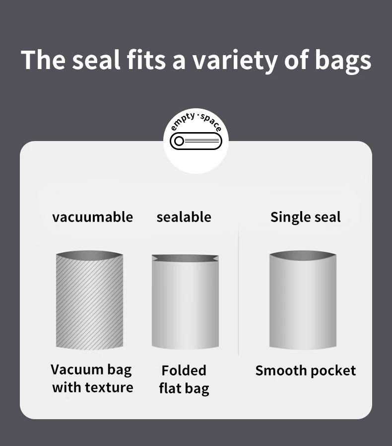 Mini Wireless Automatic Vacuum Sealer for Food Preservation | Freshness Keeper