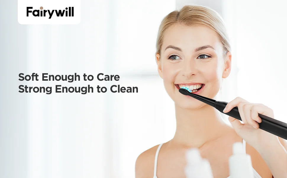 Fairywill FW-507 Sonic Electric Toothbrush - USB Rechargeable