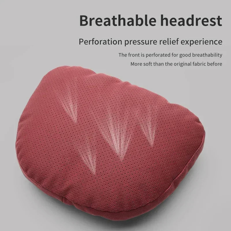 Premium Car Neck Support Pillow | Soft & Breathable Headrest Cushion | Maybach S Class Design
