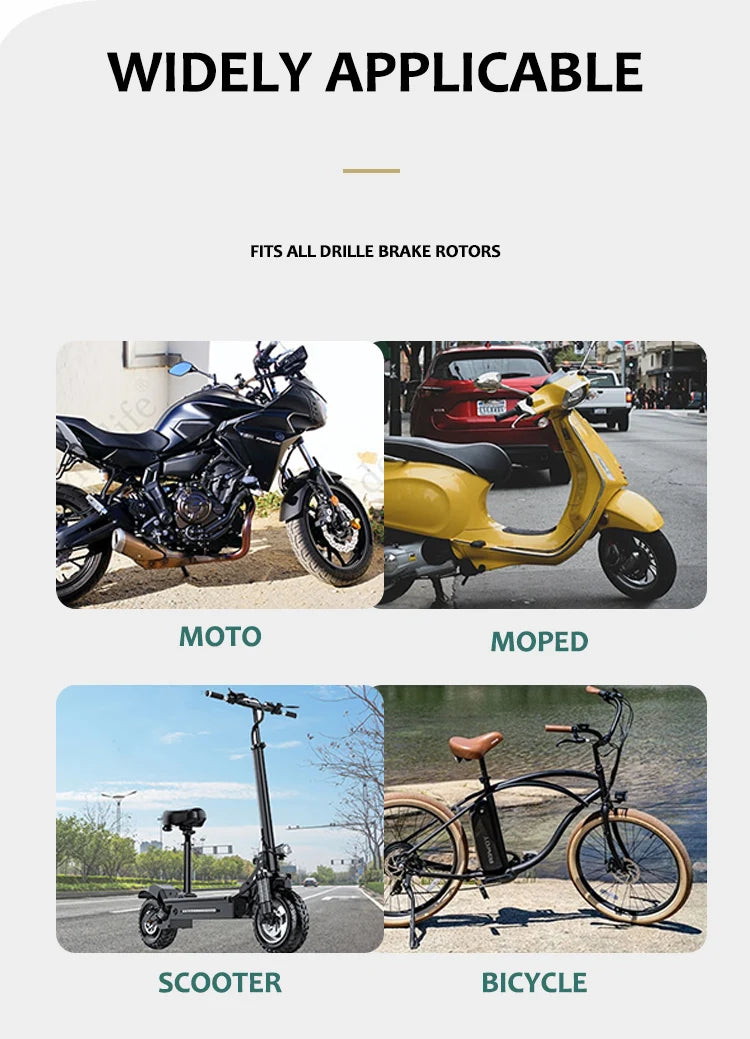 Vabena Motorcycle Disc Brake Alarm Lock | Anti-Theft Scooter Security