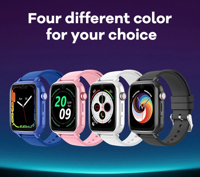 Kids 4G Smart Watch with GPS Tracker & Video Call | Child Safety Phone Watch