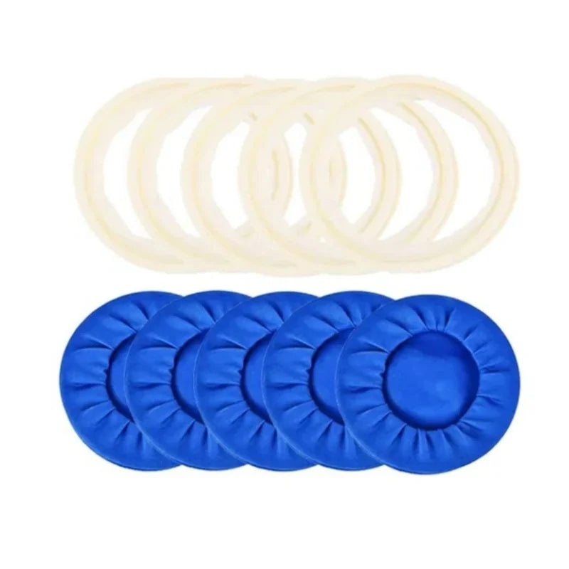 JUMTOP 10Pcs Dental O-Shape Disposable Rubber Dam Mouth Retractors