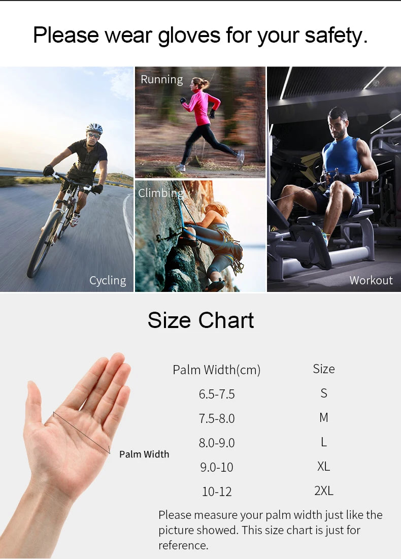 INBIKE Shockproof Gel Pad Cycling Gloves - Half Finger Summer Sport