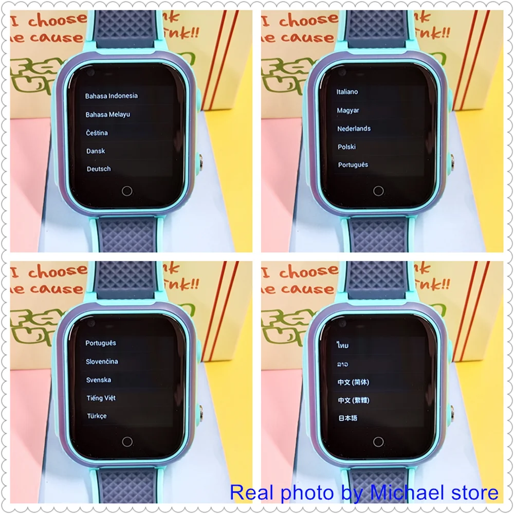 LT21 Kids 4G Smartwatch - GPS, Video Call, SOS, IP67 Waterproof