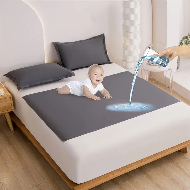 Vabena TPU Waterproof Mattress Protector – Bed Pad for All Ages