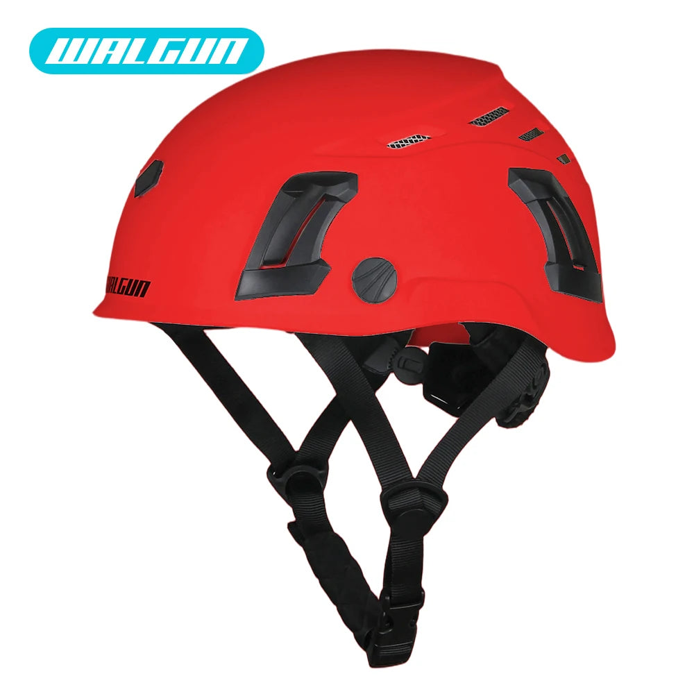WALGUN K202 Safety Helmet | Work at Height PPE with Goggles, Visor & Ear Protection