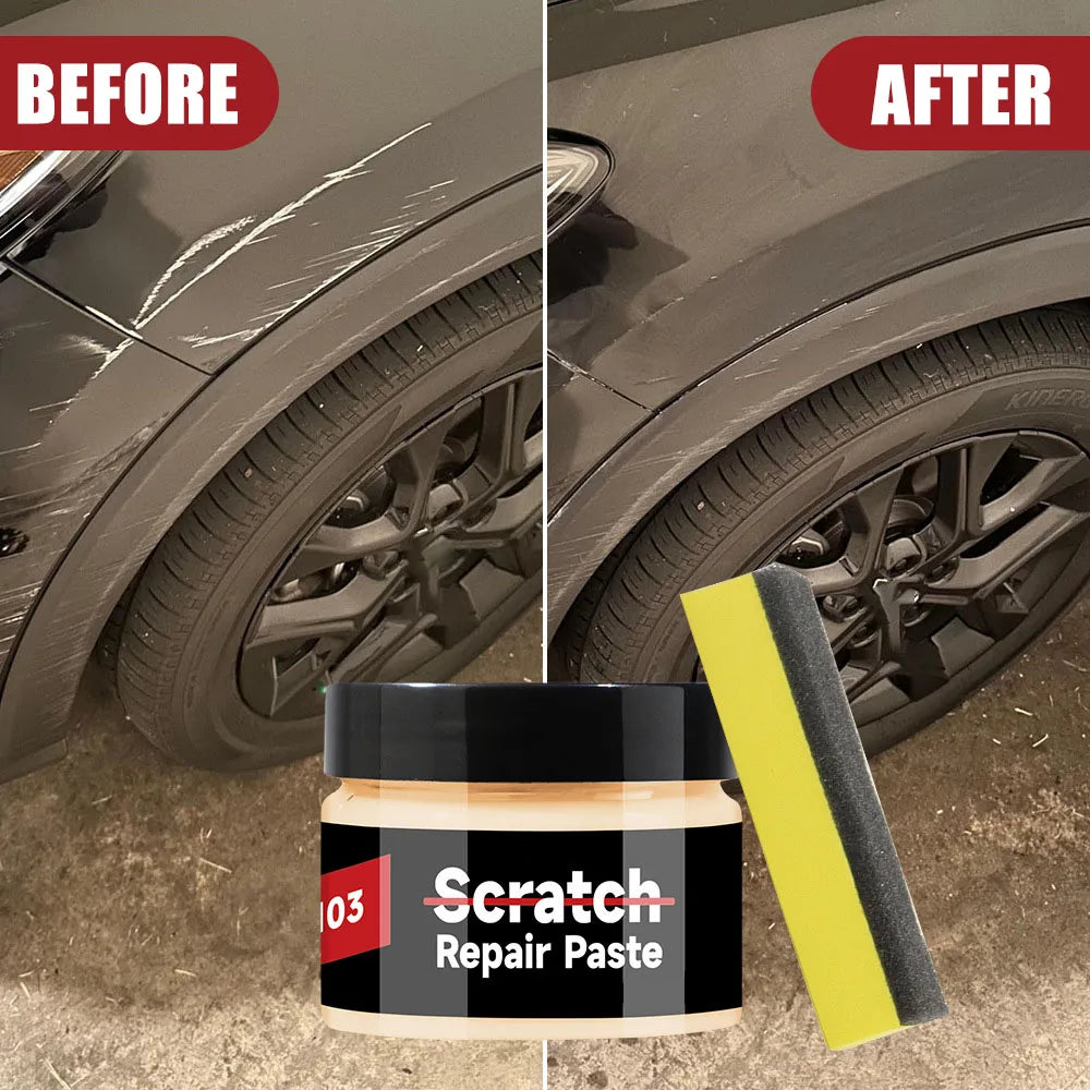 Car Scratch Remover & Paint Repair Wax | All Colors Brightening Coating