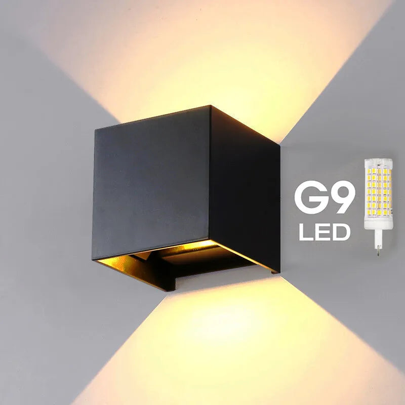 KICAAO Modern Architectural Waterproof LED Wall Lamp | Outdoor Lighting