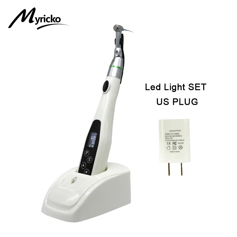 EndoMotor 16:1 Wireless Dental Reduction Equipment with LED for Root Canals