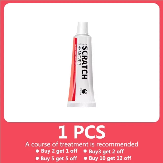Car Scratch Remover Polish - Paint Repair Kit & Auto Care Tools