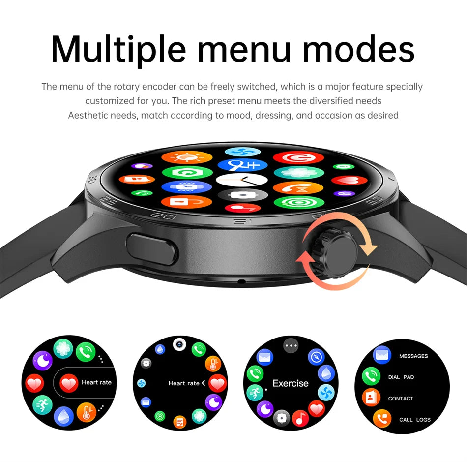 Vabena Smart Watch 5 Pro | GPS, NFC, AMOLED, Bluetooth Call