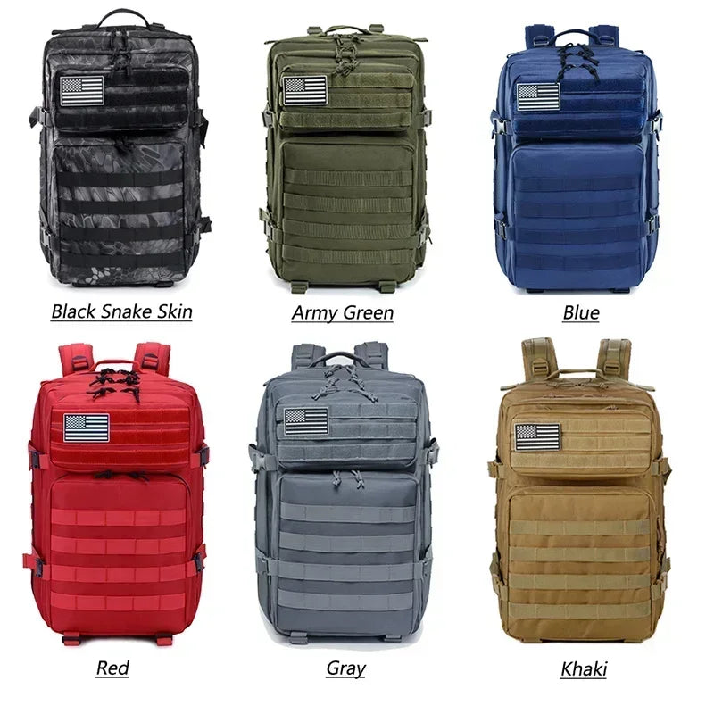 ReFire Gear 3-Day Tactical Backpack - Hiking & Fitness Pack
