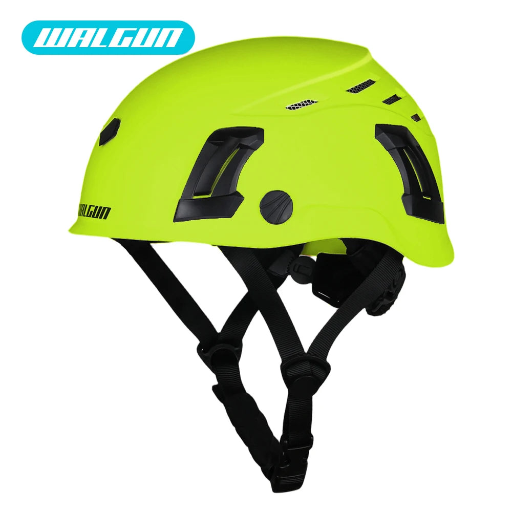 WALGUN K202 Safety Helmet | Work at Height PPE with Goggles, Visor & Ear Protection