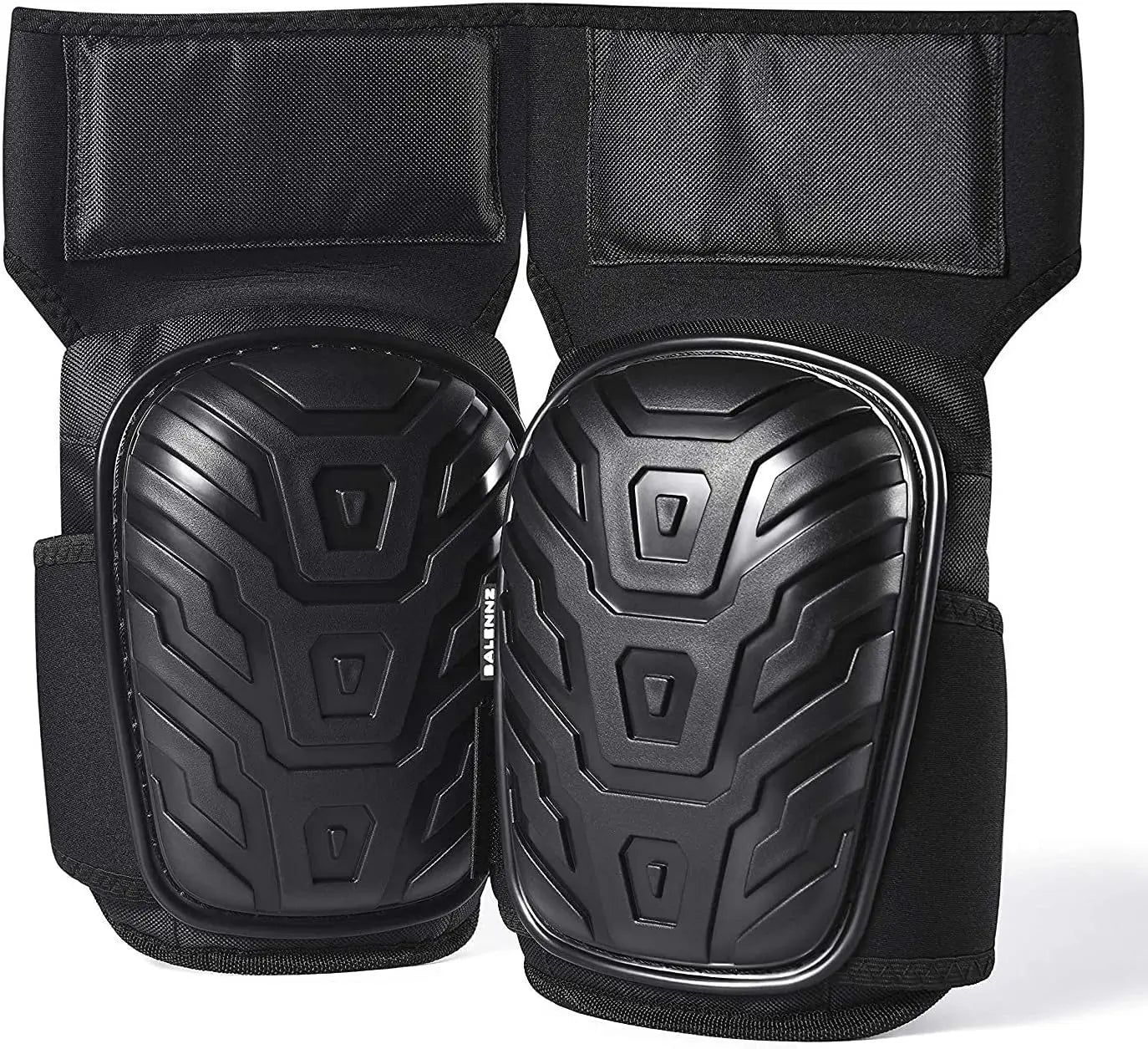Professional Heavy Duty Gel Foam Knee Pads with Double Straps