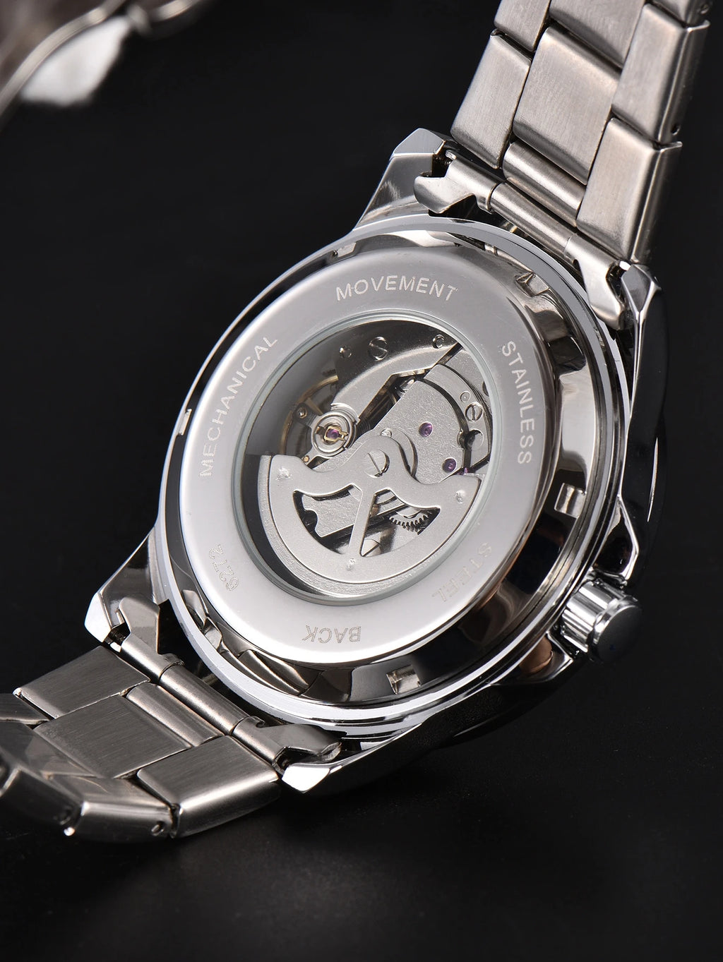 Men's Automatic Watch | Mechanical Business Date Stainless Steel Luminous Waterproof