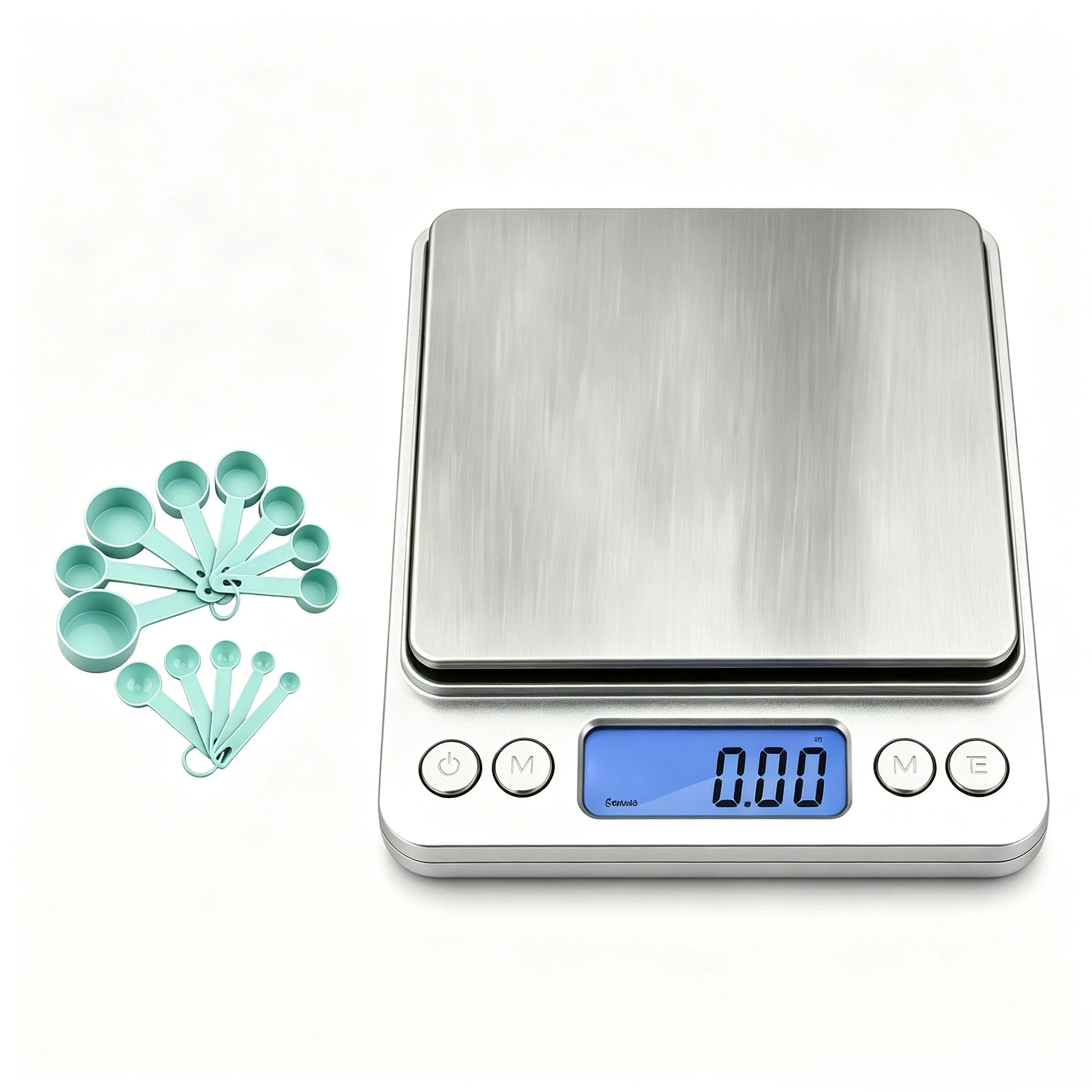Vabena Digital Kitchen Scale 3000g/0.1g - Food & Jewelry Gram Scale with Tare