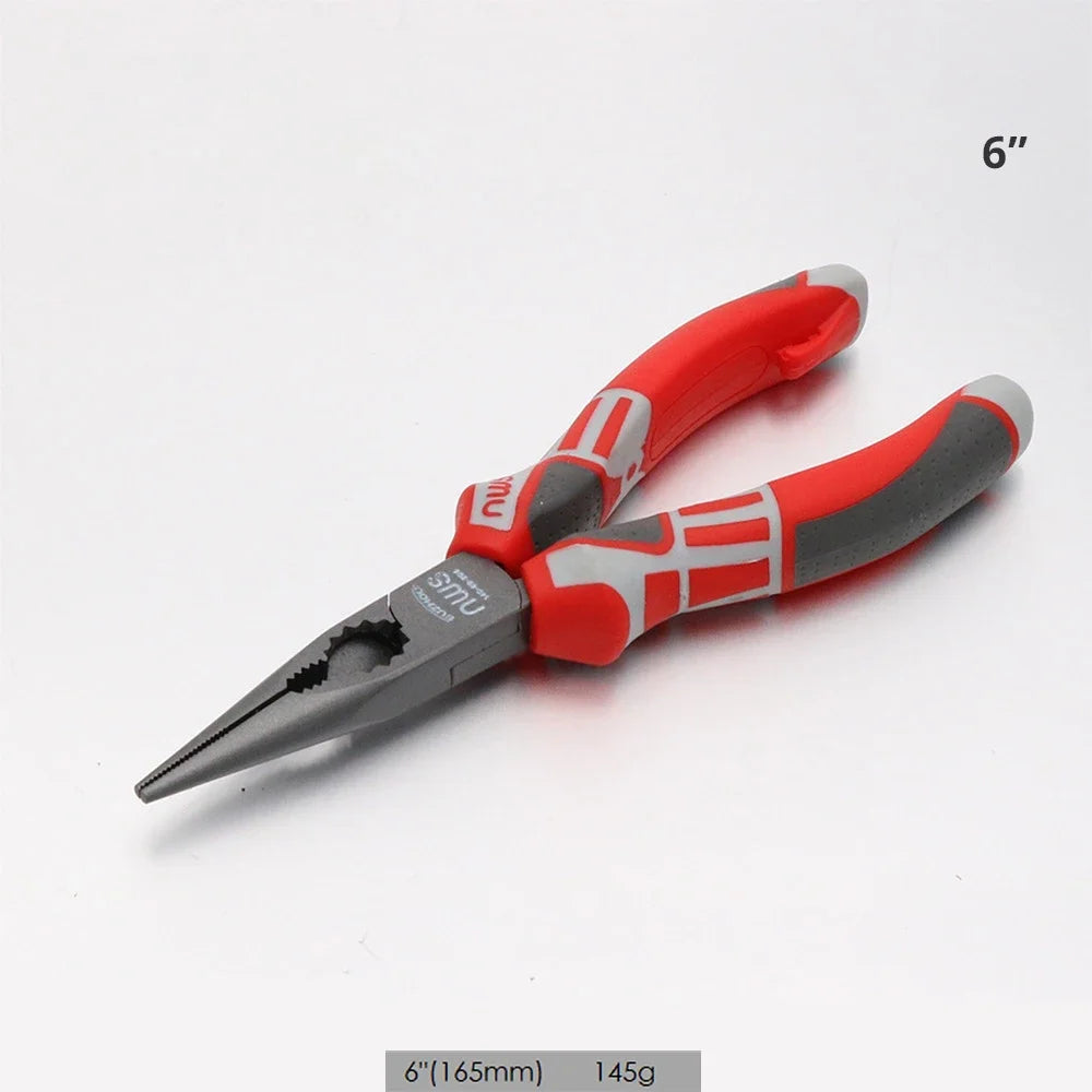Cr-V Steel Wire Cutter Pliers - 6-8 Inch, Sharp, Professional & DIY Hand Tool