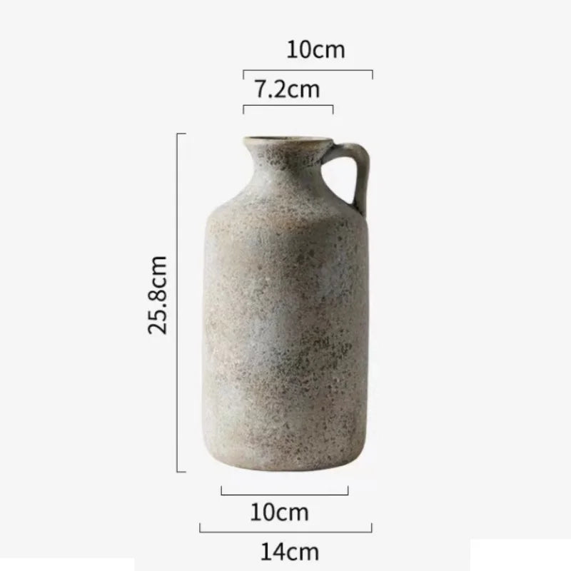 Vintage Handmade Ceramic Vase | Home Decor Accent