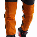 Reinforced Fireproof Welding Leg Covers - Anti-Scald Protection
