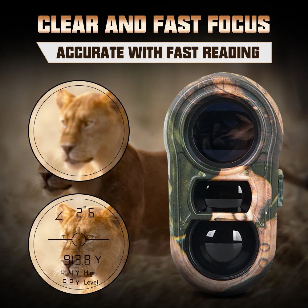 REVASRI Laser Hunting Rangefinder 1000M: Ultimate Precision Optics