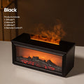 Simulated Fireplace Flame Diffuser & Humidifier with Essential Oils