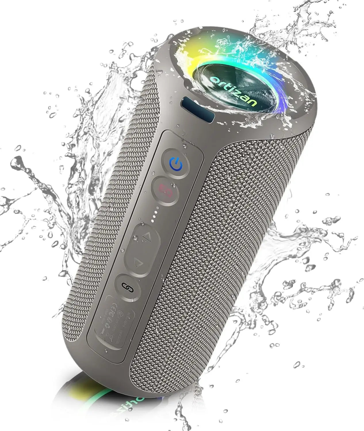 Ortizan 40W Enhanced Bass IP7 Waterproof Outdoor Bluetooth Speaker