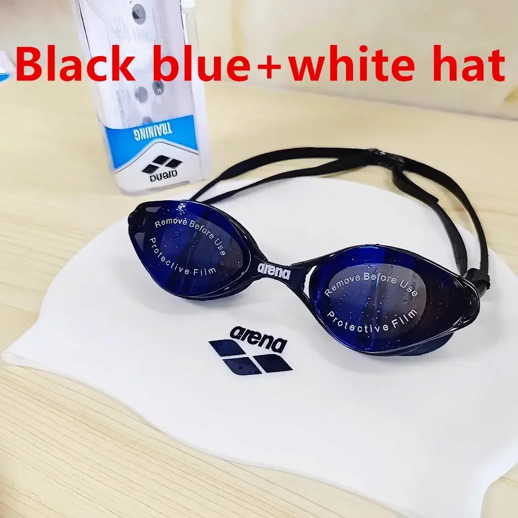ARENA Professional Anti-Fog Swimming Goggles - UV Protection for Adults