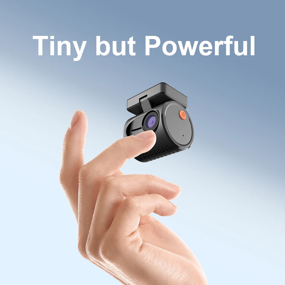 KAWA Dash Cam MINI 3 - 2K Dash Camera with Voice Control, Night Vision & WiFi APP