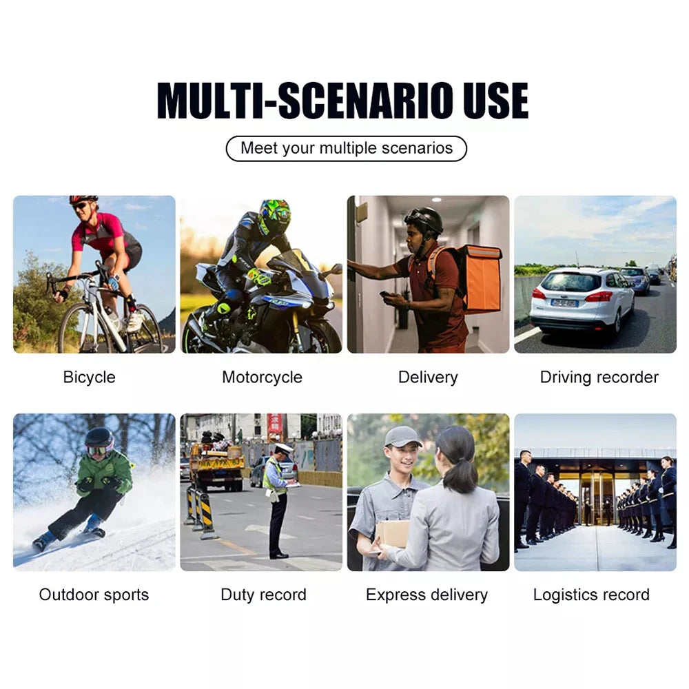 Mini 4K HD WiFi Body Camera | Wearable Security Recorder