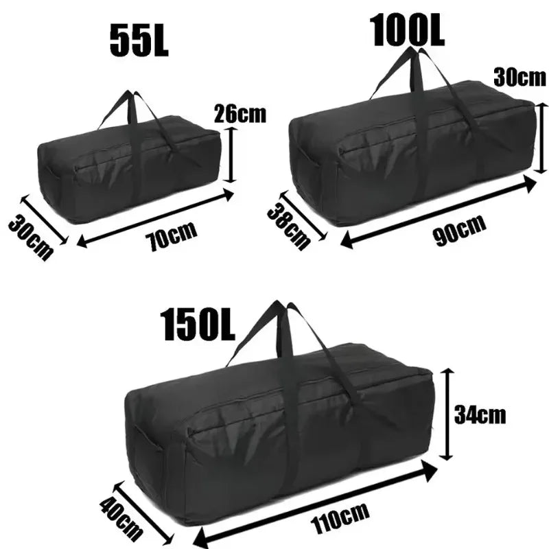 Vabena 1680D Waterproof Heavy-Duty Travel Duffle Bag - Large Storage