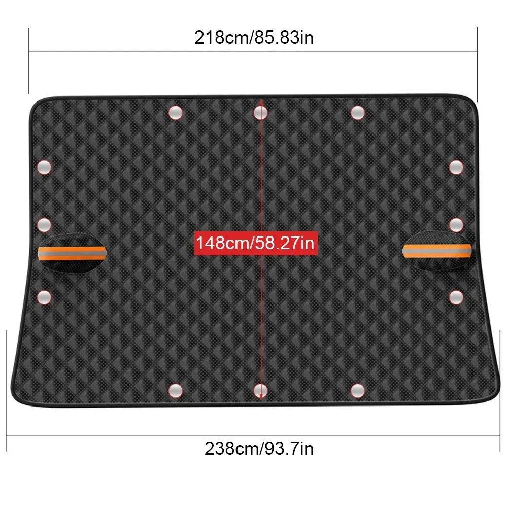 All-Weather Magnetic Windshield Protector | Frostproof & Sunshade
