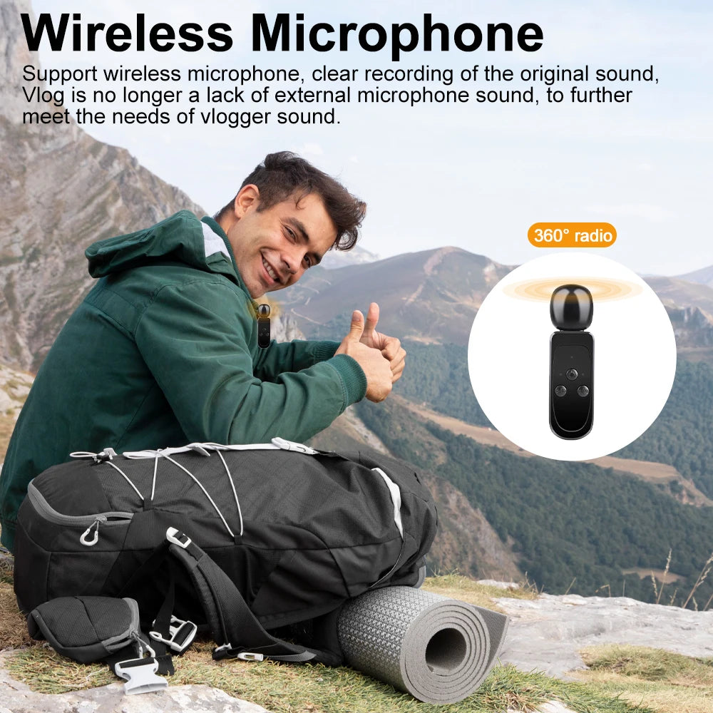Ourlife MTR40 5K Action Camera with 2" IPS Touch Screen | Capture Adventures