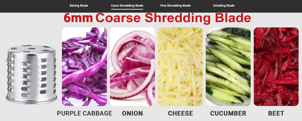 KitchenAid Stand Mixer Slicer Shredder | Stainless Steel Salad Maker