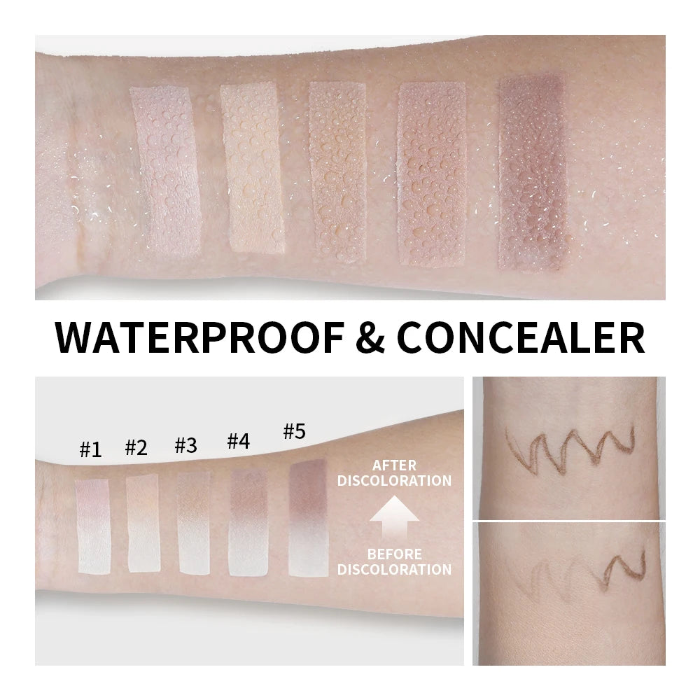 Lakerain Color Changing Foundation Stick - Full Coverage Matte