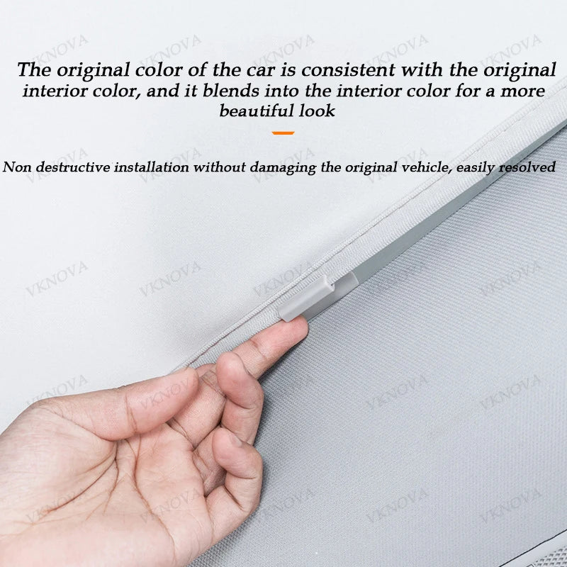 Tesla Model 3 Y Highland Juniper Sunshade Roof Film 2025 - UV Protect